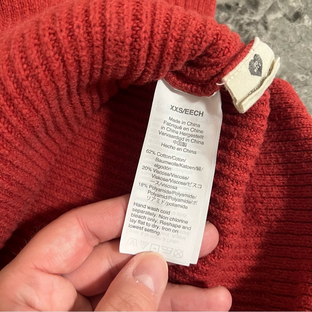 Madewell Patch Pocket Ribbed Knit Pullover Sweate… - image 6